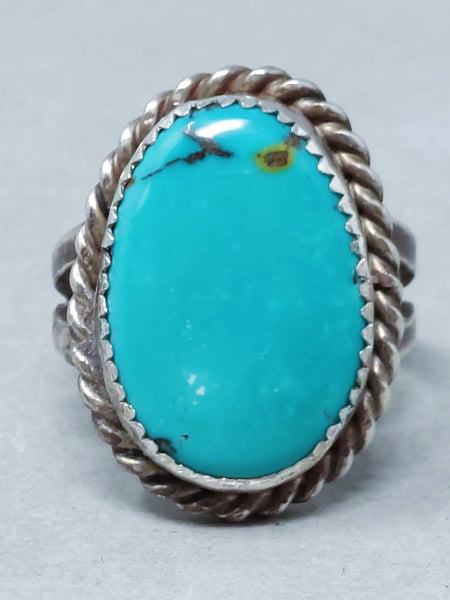 Navajo turquoise ring