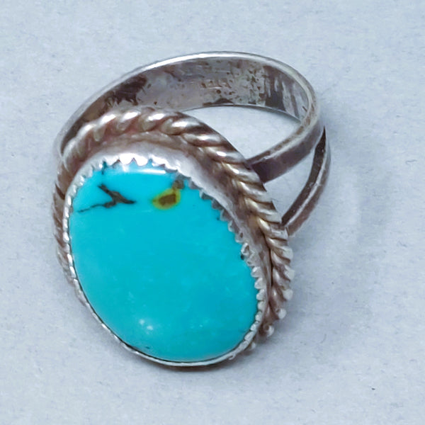 Navajo turquoise ring