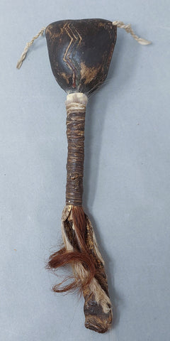 Navajo Scrotum Rattle 19th Century