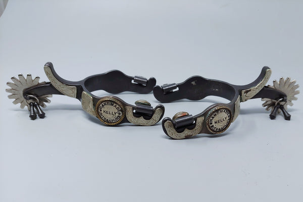 Kelly Silver Single Mount Spurs