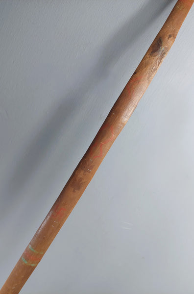 Southwest Native American Bow with Whirling Logs and Thunderbirds