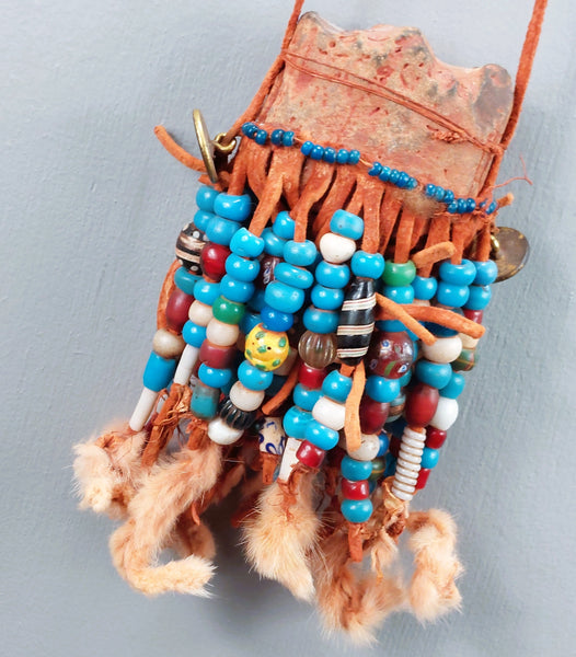 Native American Crow Rock Medicine Bundle
