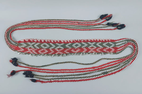 Native American Seminole Beaded Sash