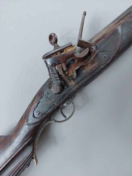 SPANISH FLINTLOCK ESCOPETA MIQUELET MUSKET