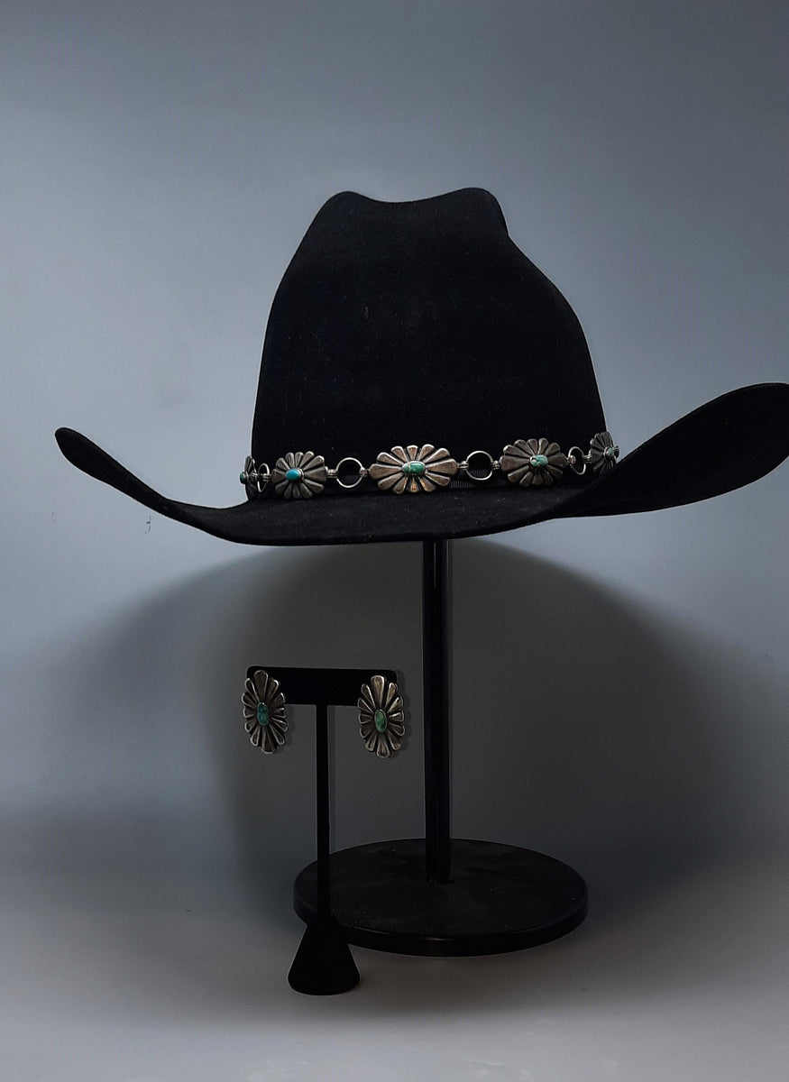 Sterling Silver Turquoise Hat Band – Maufrais-Austin