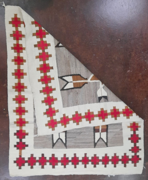 Navajo Rug 52" x 60"