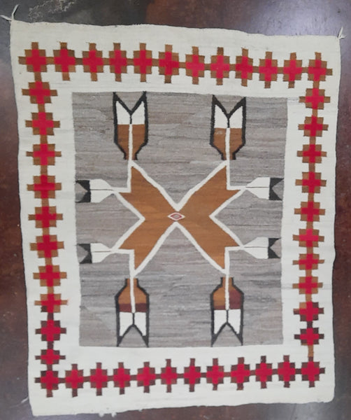 Navajo Rug 52" x 60"