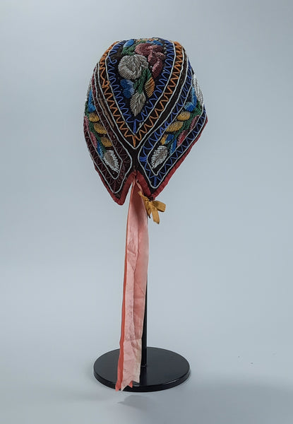 Iroquois Beaded Glengarry style hat / Cap