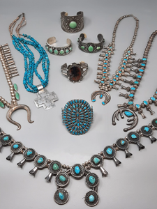 Southwest Jewelry from Navajo, Zuni Etc