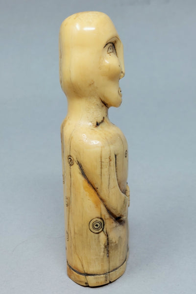 Antique Alaskan Eskimo Effigy Amulet Fetish