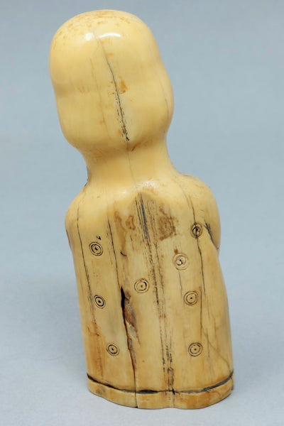 Antique Alaskan Eskimo Effigy Amulet Fetish