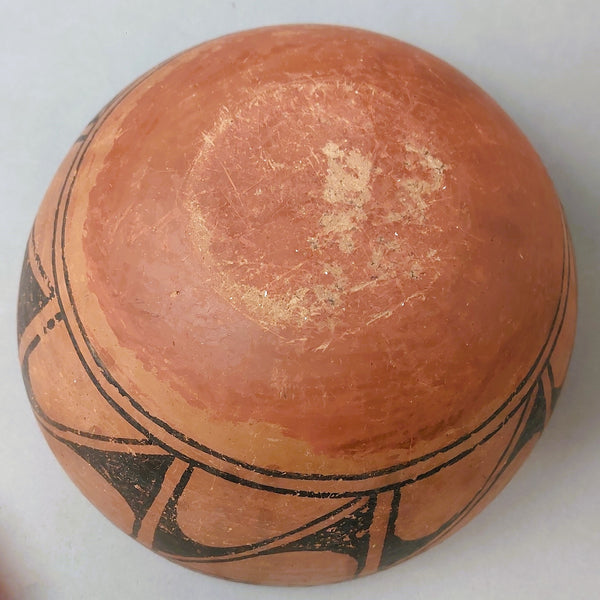 Native American Santa Domingo  Pottery Bowl