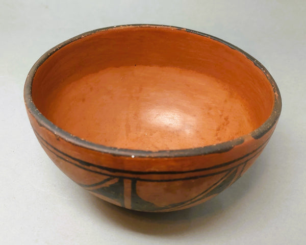 Native American Santa Domingo  Pottery Bowl