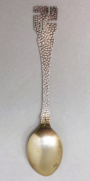 WHIRLING LOG NAVAJO Sterling Silver Souvenir Spoon