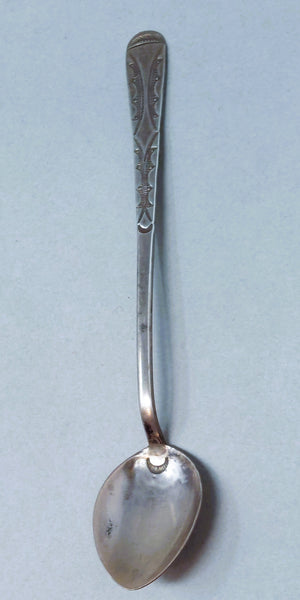 NAVAJO HAND STAMPED STERLING SILVER SOUVENIR SPOON