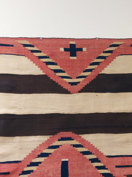 Navajo 3 rd third phase Chiefs Blanket Natural dyed