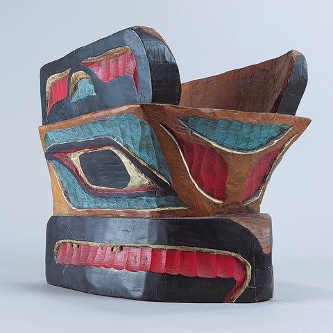 Mayak / Nootka North West Coast( PNW )Mask Headdress