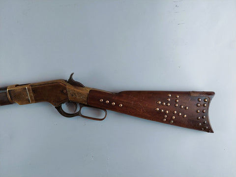 Antique Native American owned Winchester 1866 Yellow Boy Carbine Rifle