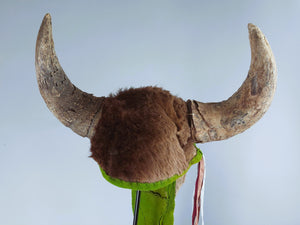 Plains Native American Buffalo Dance Head Dress