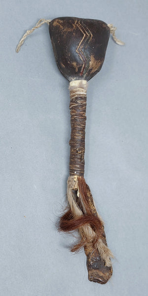 Navajo Scrotum Rattle 19th Century