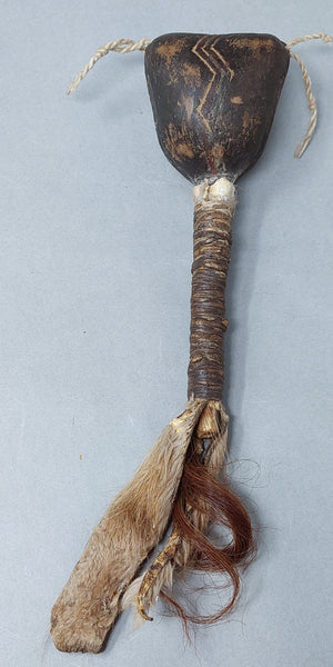 Navajo Scrotum Rattle 19th Century