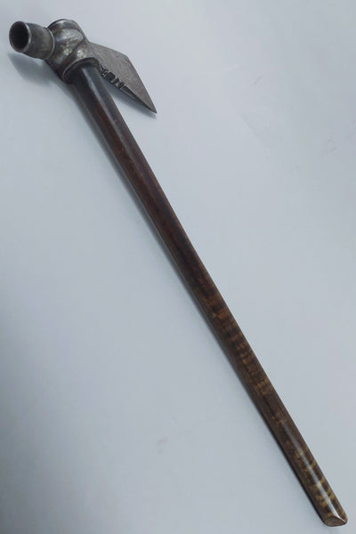 Native American Mid 18th Century Pipe Tomahawk Brass Inlay