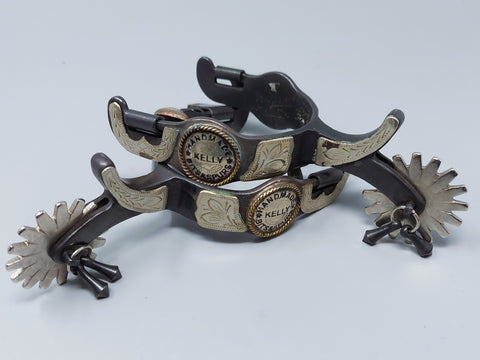 Kelly Silver Single Mount Spurs