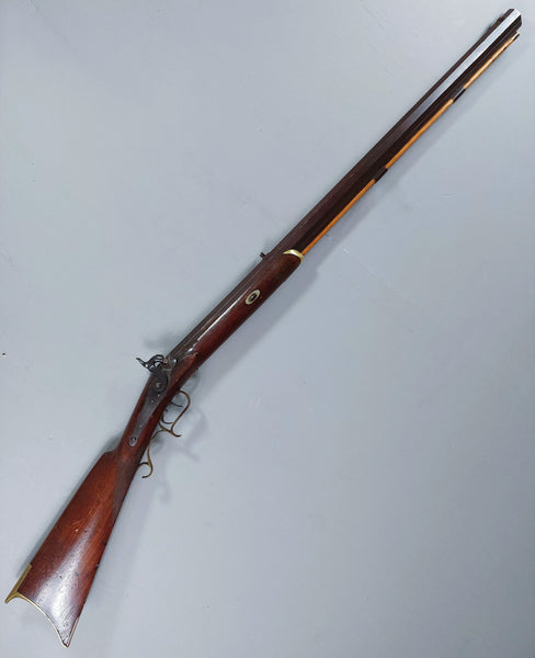Mid 19th Plains Rifle Mfg by Slotter For A. J. Plate in San Francisco Ca.