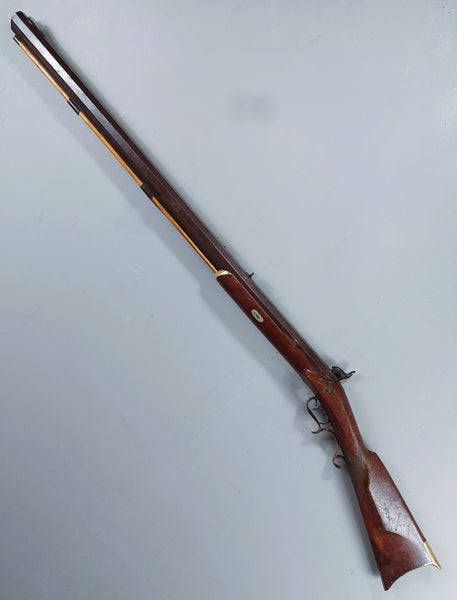 Mid 19th Plains Rifle Mfg by Slotter For A. J. Plate in San Francisco Ca.