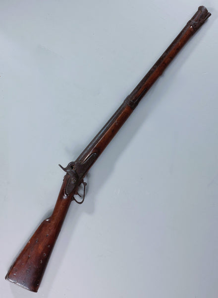 Period Shortened Native American Used 1842 U.S. Springfield Musket with Tacked Stock