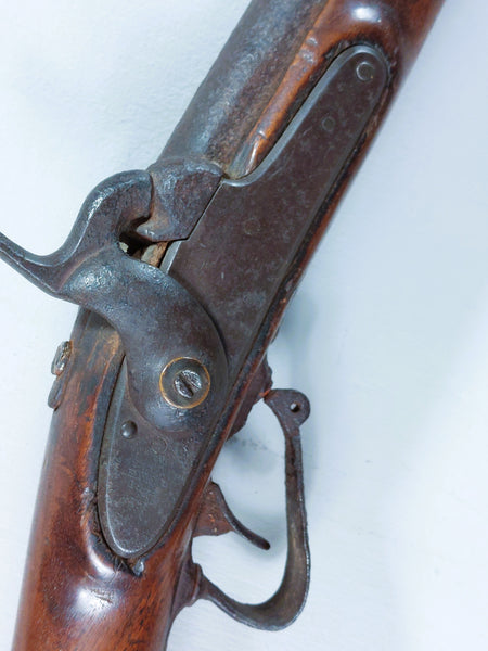 Period Shortened Native American Used 1842 U.S. Springfield Musket with Tacked Stock