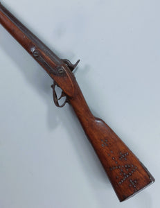 Period Shortened Native American Used 1842 U.S. Springfield Musket with Tacked Stock