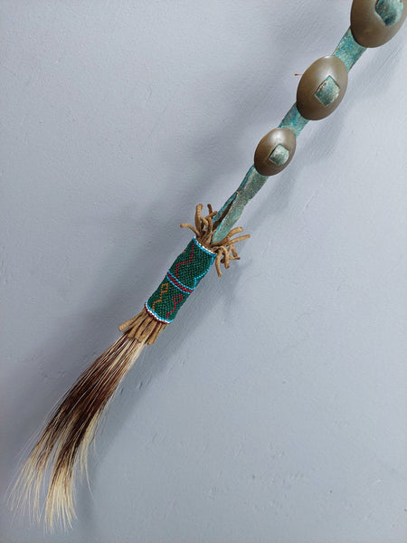 Native American Comanche / Southern Plains Hair Drop