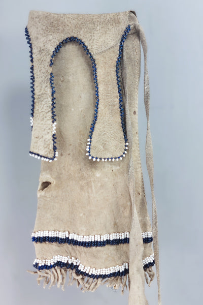 Native American Upper Missouri River Area Beaded Pipe Bag  Pre-1850