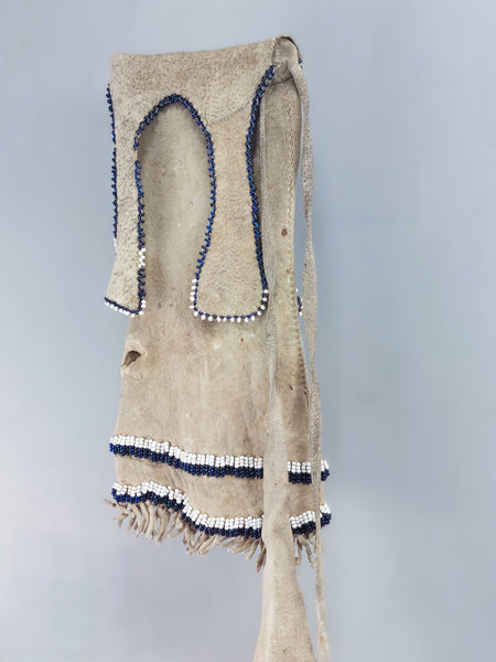 Native American Upper Missouri River Area Beaded Pipe Bag  Pre-1850