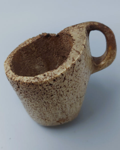 Alaskan Whalebone Seal Effigy Cup
