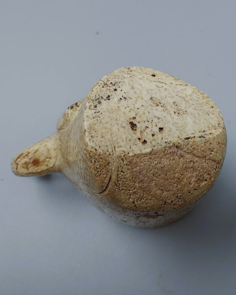 Alaskan Whalebone Seal Effigy Cup