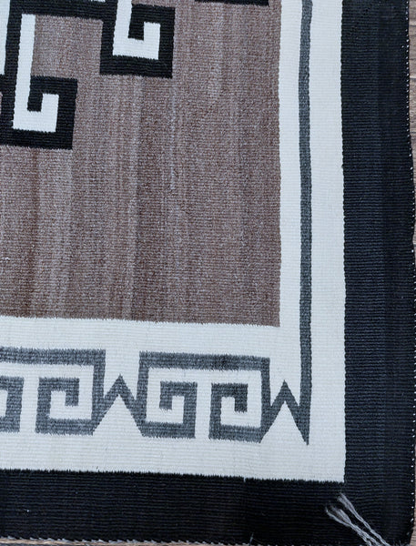 Navajo 2 ( two ) Gray Hills Rug 48" x 79"