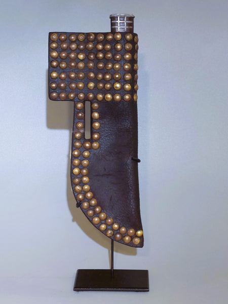 Native American Plains Brass Tacked Knife Sheath