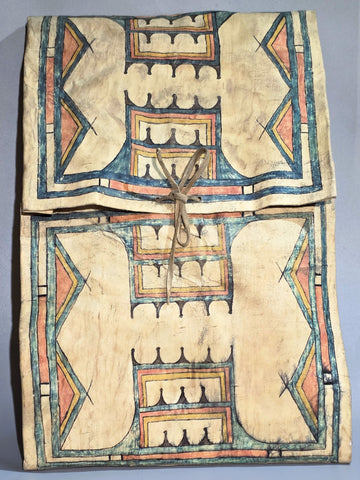 Native American Cheyenne Parfleche Envelope Ca: 4th qtr 19th Century