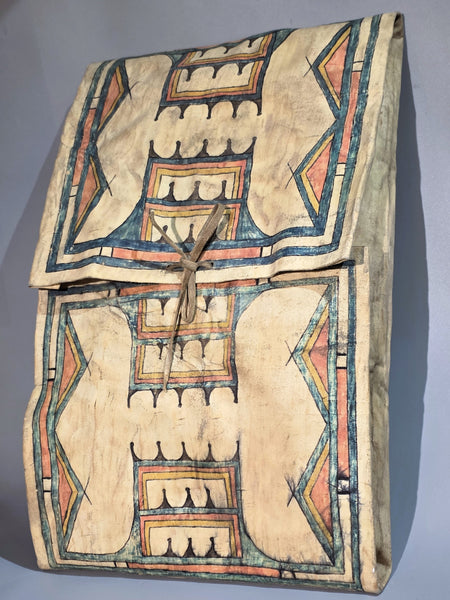 Native American Cheyenne Parfleche Envelope Ca: 4th qtr 19th Century