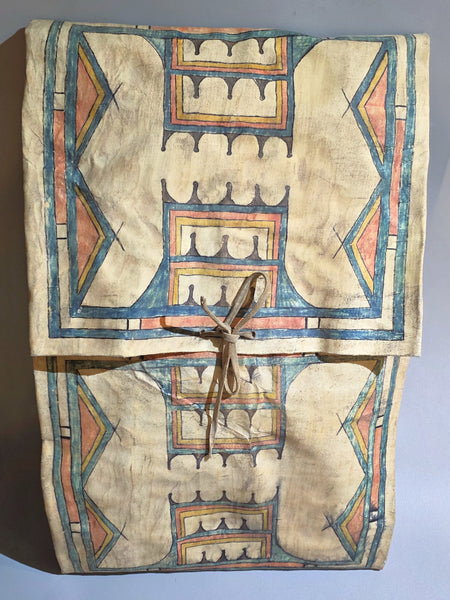 Native American Cheyenne Parfleche Envelope Ca: 4th qtr 19th Century