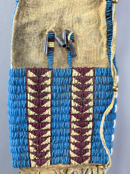 Sioux Native American Beaded Pipe Bag