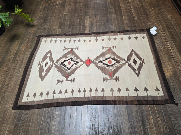 Navajo  Rug with Geometric Desighn