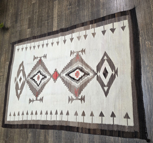Navajo  Rug with Geometric Desighn
