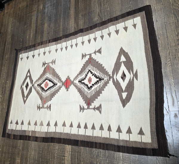 Navajo  Rug with Geometric Desighn