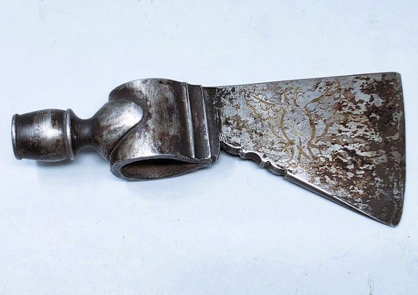 Tomahawk Head with Brass Inlay Circa: Mid 19th C