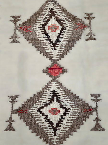 Navajo  Rug with Geometric Design