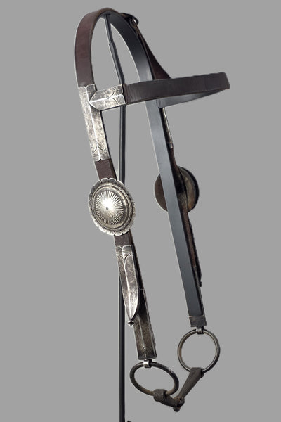 Navajo Silver Headstall