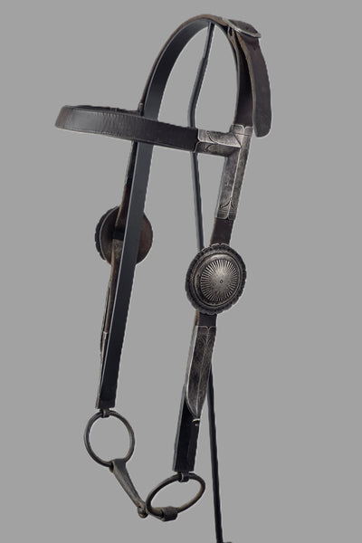 Navajo Silver Headstall